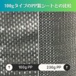 画像4: ハットク 反射 防草シート ホワイト 1m×10m 30m 230g/㎡ 耐久10年 太陽光発電 黒 白 農地 10平米 30平米 PP  雑草対策 除草シート 両面パネル用 (4)